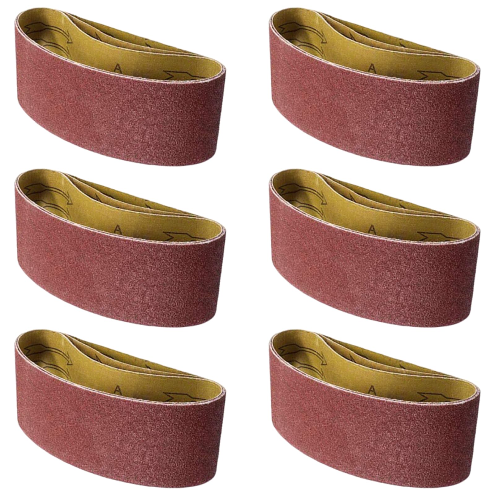 2x24 Inch Aluminum Oxides Sanding Belt Abrasive Belt for Woodworking and Surfaces Polishing Sturdy Abrasive Tool Aluminum Oxides Sanding