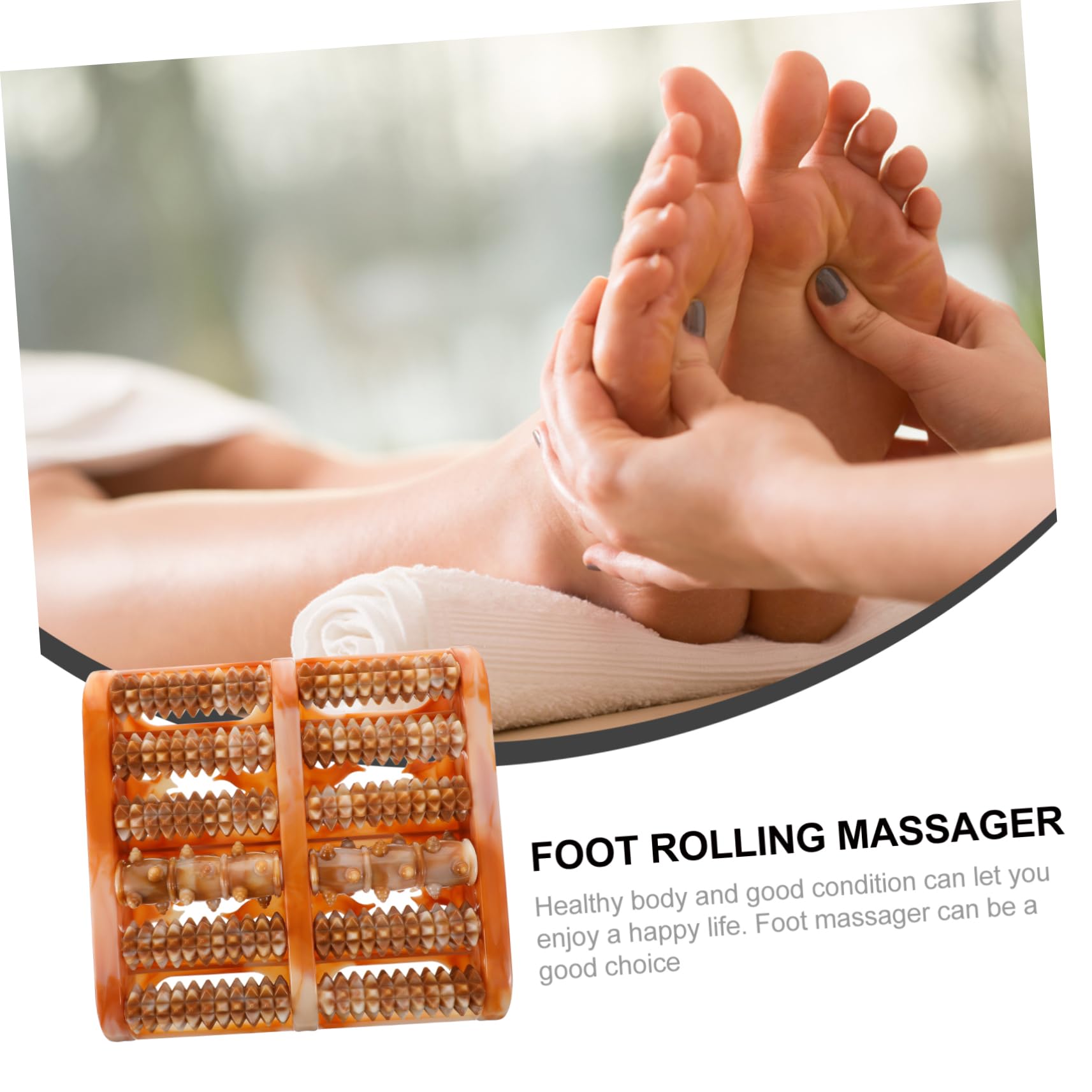 Fußrollmassagegerät mit Rollen, PVC Fußrolle für Zuhause