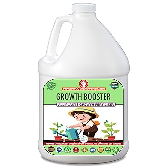 Erwon® All Plants Growth Booster Organic fertilizer, Powerful Essential Liquid Fertilizer for Plants Growth, flowers, vegetables and fruit plants (1000 ml)