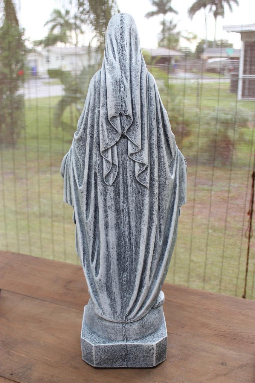 Concrete Virgin Mary Religious Statue Bless Mother Religion Catholic Sculpture Indoor Outdoor Garden Painted Sale
