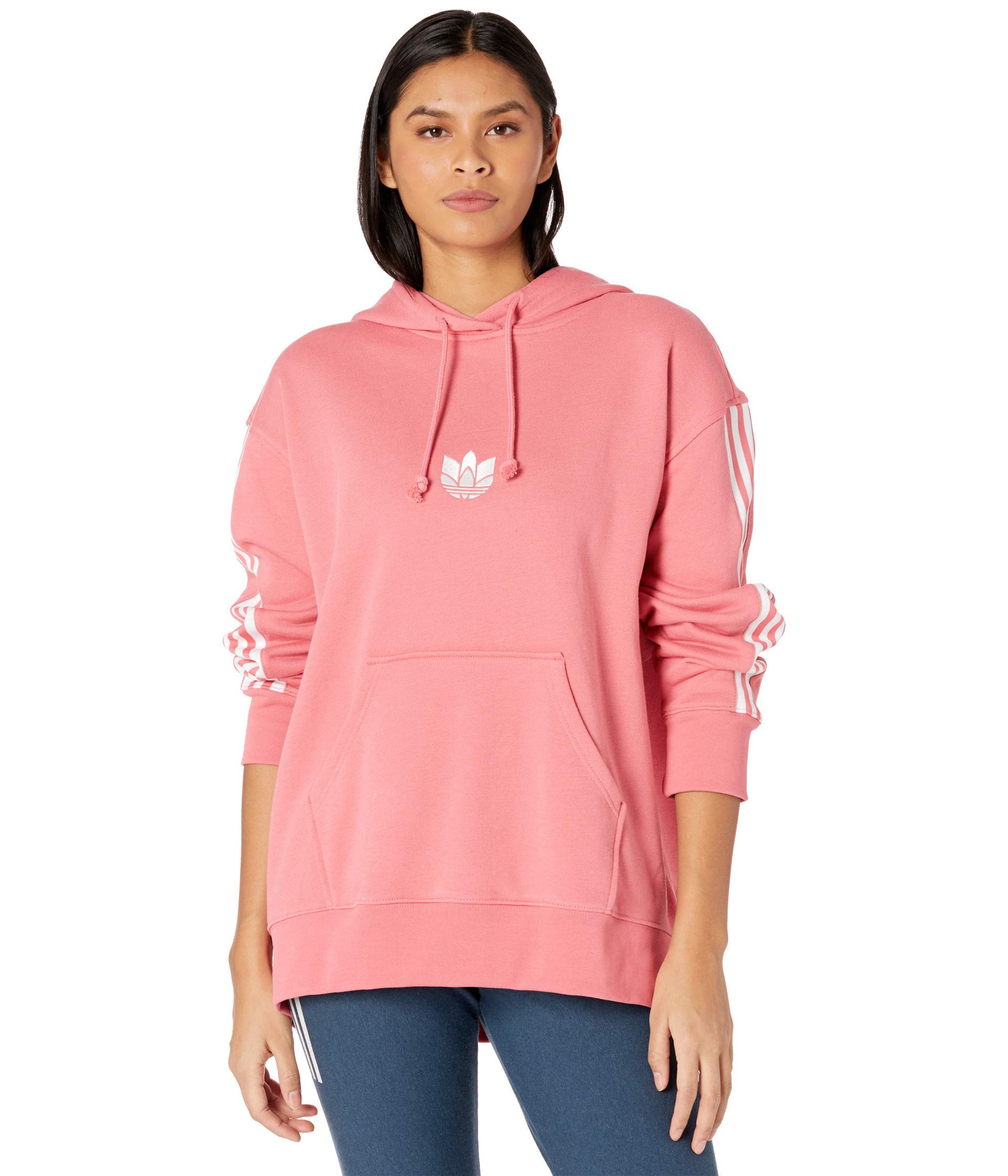 adidas LOUNGEWEAR Adicolor 3D Trefoil Oversize Hoodie Women's