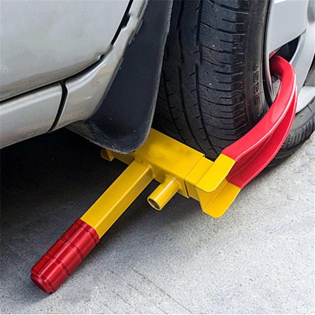 Universal Anti-theft Car Wheel Clamp Heavy Duty Car Tyre Wheel Lock With 3 keys（17.5-27.5cm）
