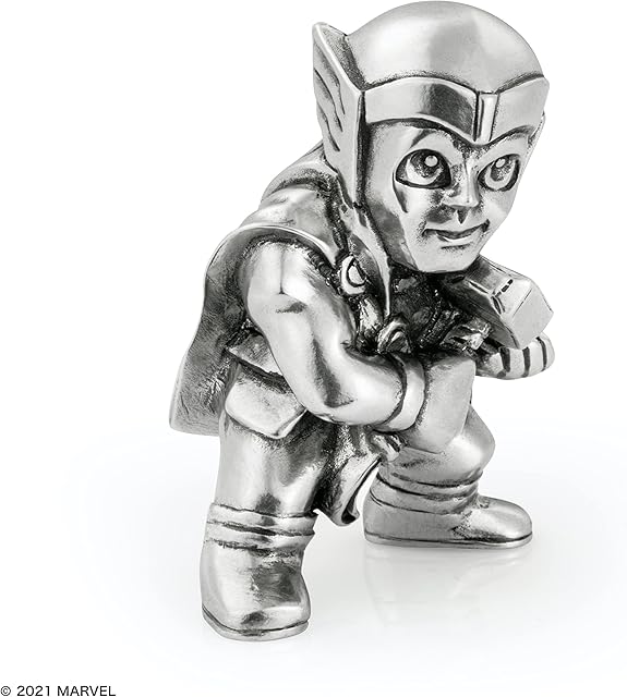 Royal Selangor Hand Finished Marvel Collection Pewter Thor Miniature Figurine