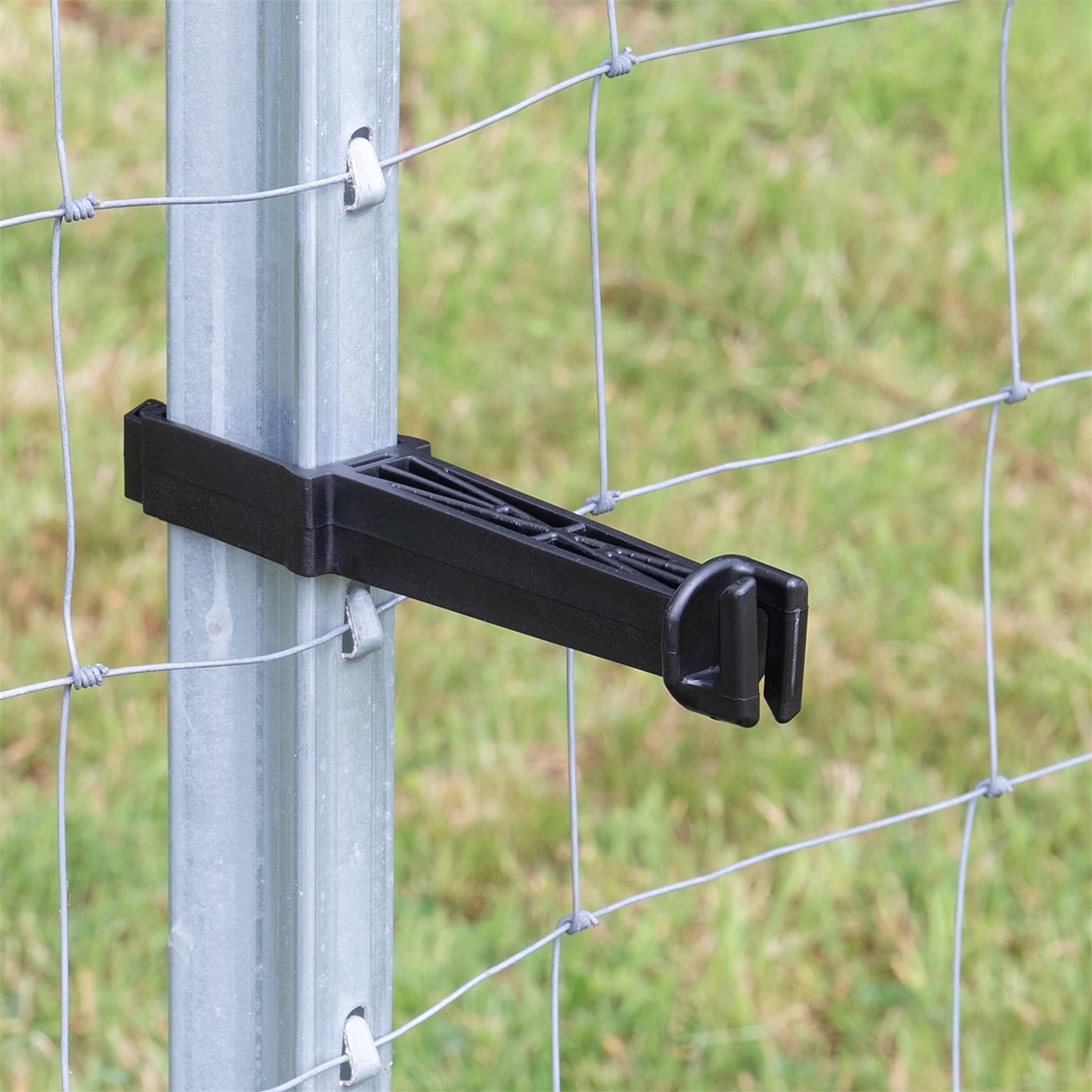 VOSS.farming Abstandsisolator Für Weidezaun – Für Rundpfähle Ø 60 Mm, Für Seil/Litze Bis 13 Mm
