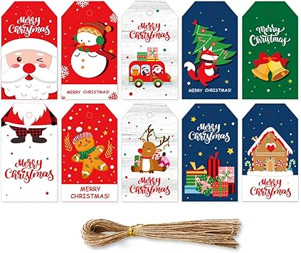 Amazon 彼ユエヘ クリスマスツリーカードburr無料の装飾的な目を引くクラフトペーパーラベルクリスマスツリーハンギングタグセット B シール ステッカー 文房具 オフィス用品 Amazon 彼ユエヘ クリスマスツリーカードburr無料の装飾的な目を引くクラフトペーパーラベルクリスマスツリーハンギングタグセット B シール ステッカー 文房具 オフィス用品