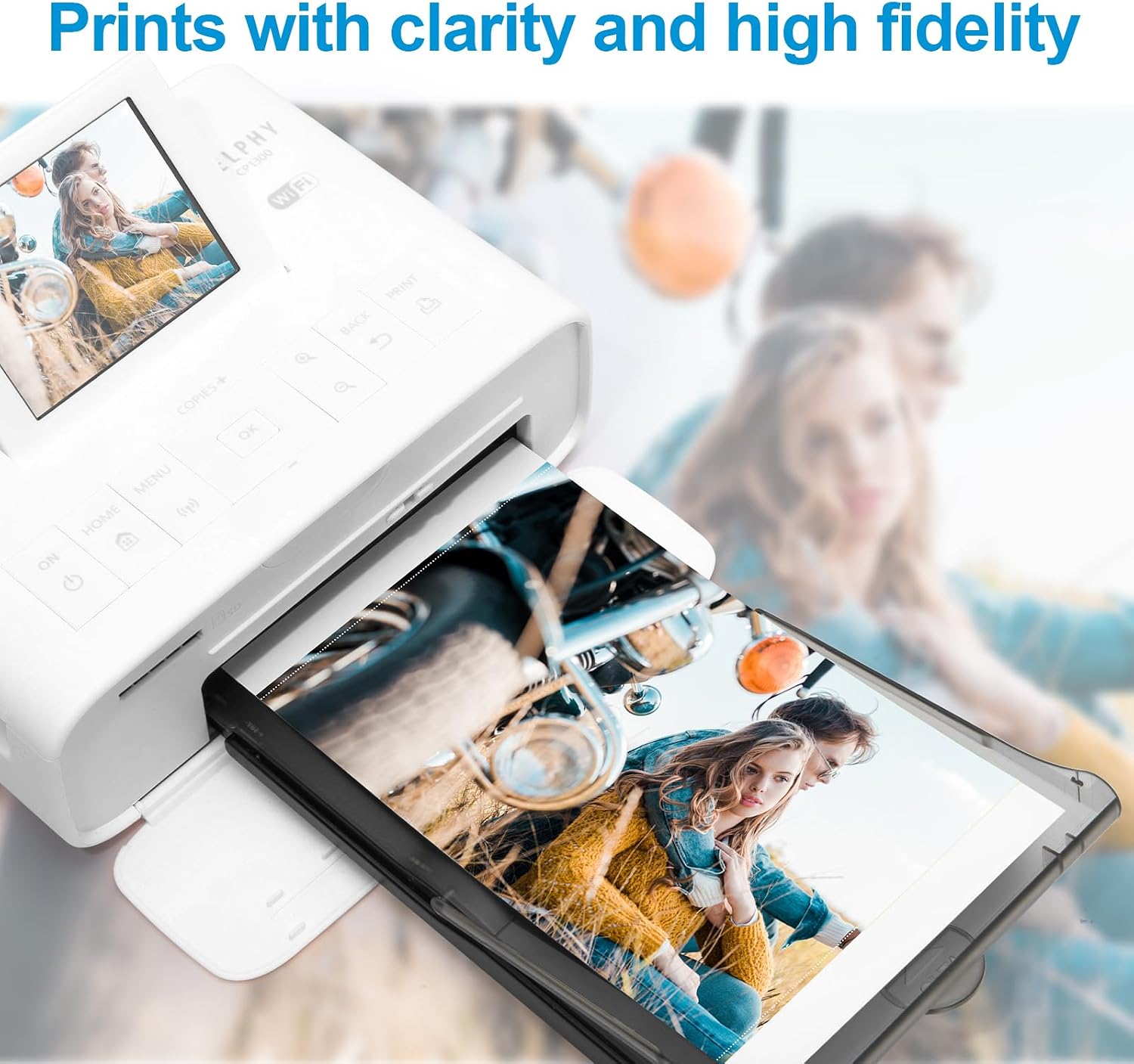 Replace Selphy CP1500 Ink and Paper Compatible Canon CP1300, CP1500, CP1200, CP910, CP1000, CP900, CP800, CP810 Paper and Ink KP-108IN Selphy Photo Paper Glossy 4 x 6, 108 Sheets, 3 Color Ink Cassette