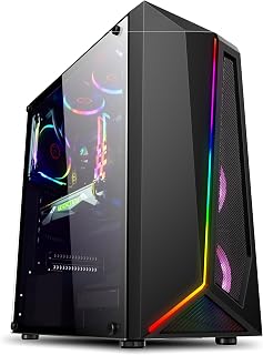 GABINETE GAMER XWAY 01151 COM FONTE 600W USB3.0 LED FRONTAL Cor:Preto