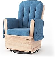 Vista 12 de Foundations SafeRocker - Cojín de microfibra azul, paquete de 2