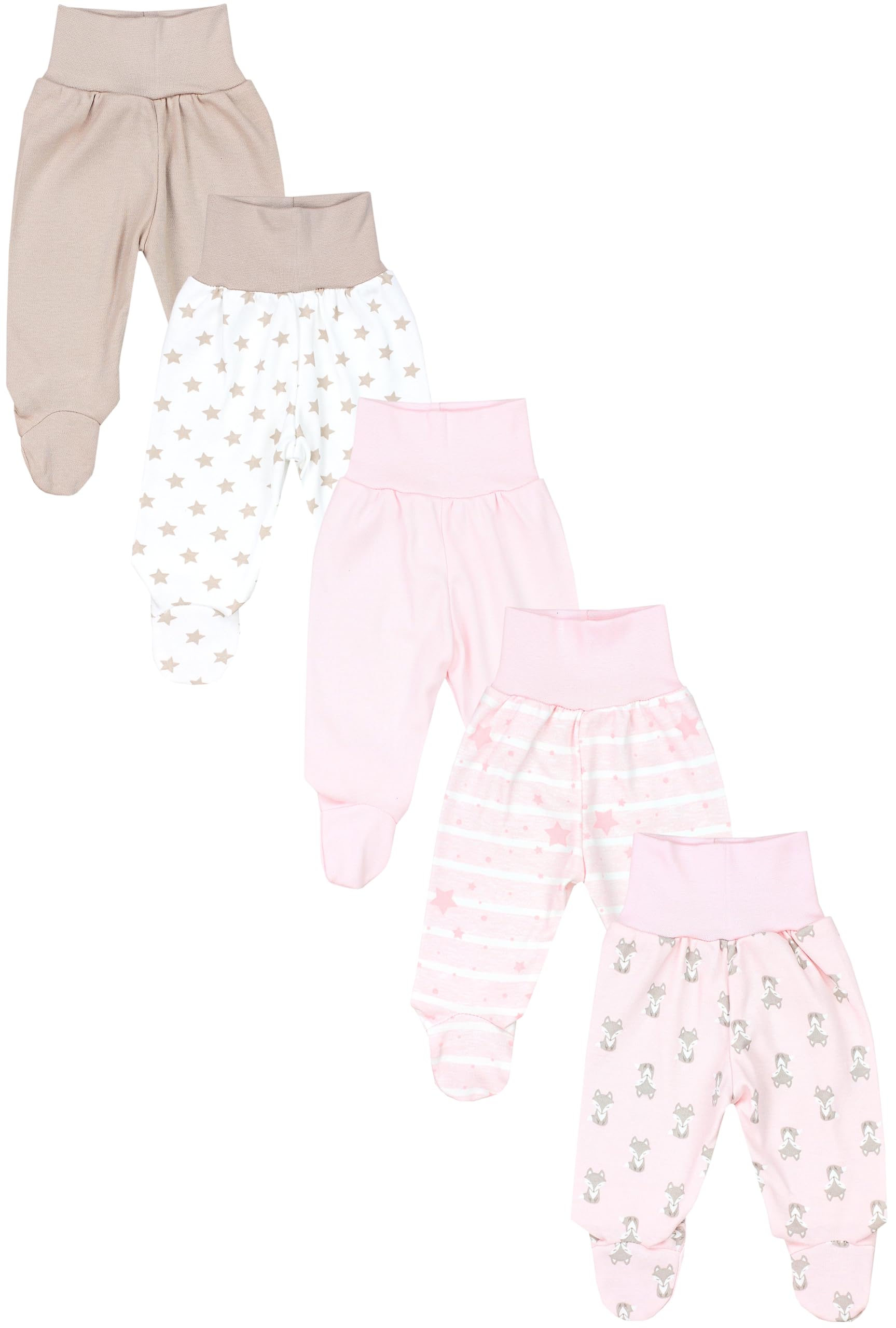 TupTam Pantalón con Pies de Bebé NIños NIña Pack de 5 — view 9