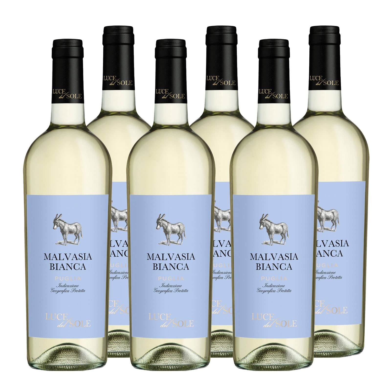 Malvasia Bianca Puglia IGT "Luce del Sole" Weißwein Apulien trocken (6 x 0.75l)