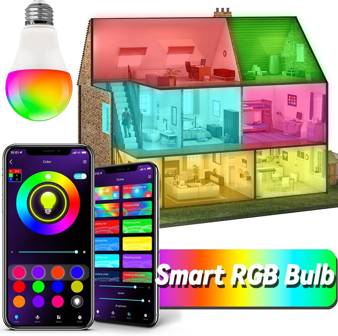 Transform Your Bedroom with Color: Review of Smart Light Bulbs for Every Mood