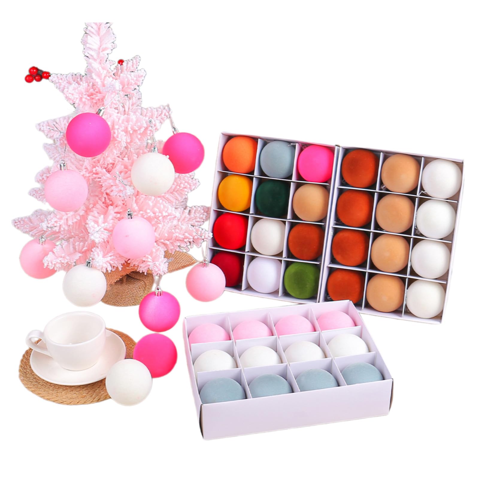 Boucles En Résine - TMISHION - 100 Pièces - Couleurs Mélangées - 12mm