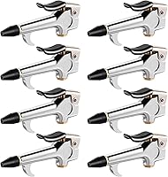 Honoson 8-Pack Adjustable Air Blow Gun Nozzles - 120 PSI Compressor Accessories for Powerful Dust & Debris Cleaning
