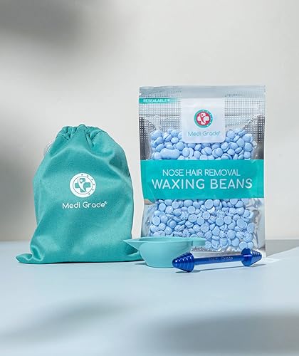 Miniatura 9 de Medi Grade Kit de cera nasal para hombres y mujeres con barra de cera de nariz reutilizable, 1.76 onzas, kit de cera de nariz ecológico para