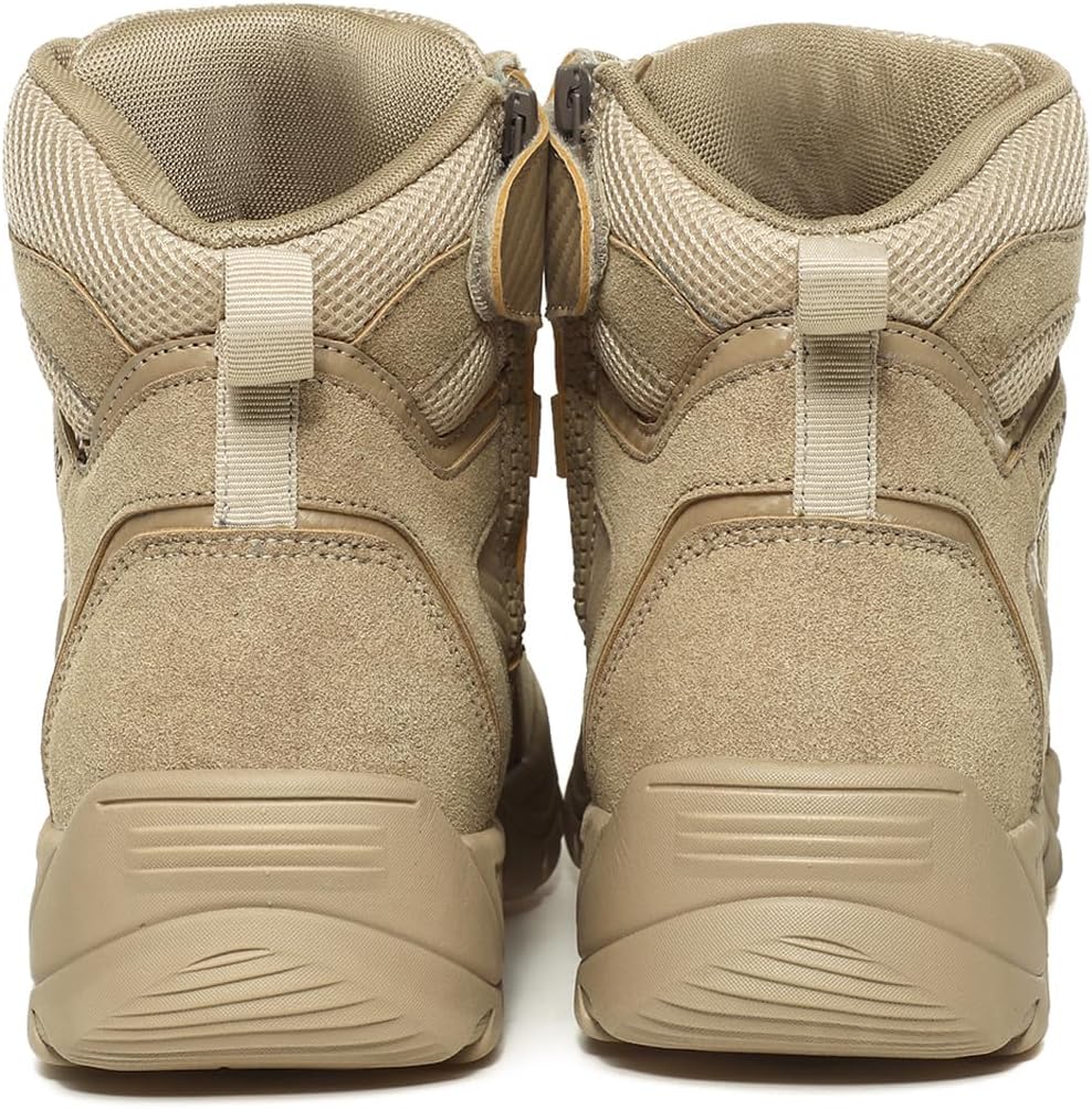 Eliogn Men's Training Boots Hiking Shoes Military Tactical Combat Outdoor Jungle Work Boots