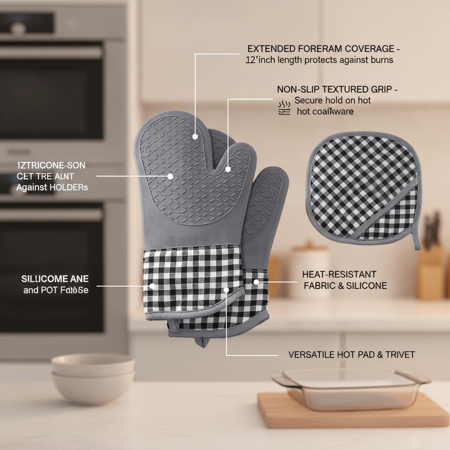 Guantes y Agarradores