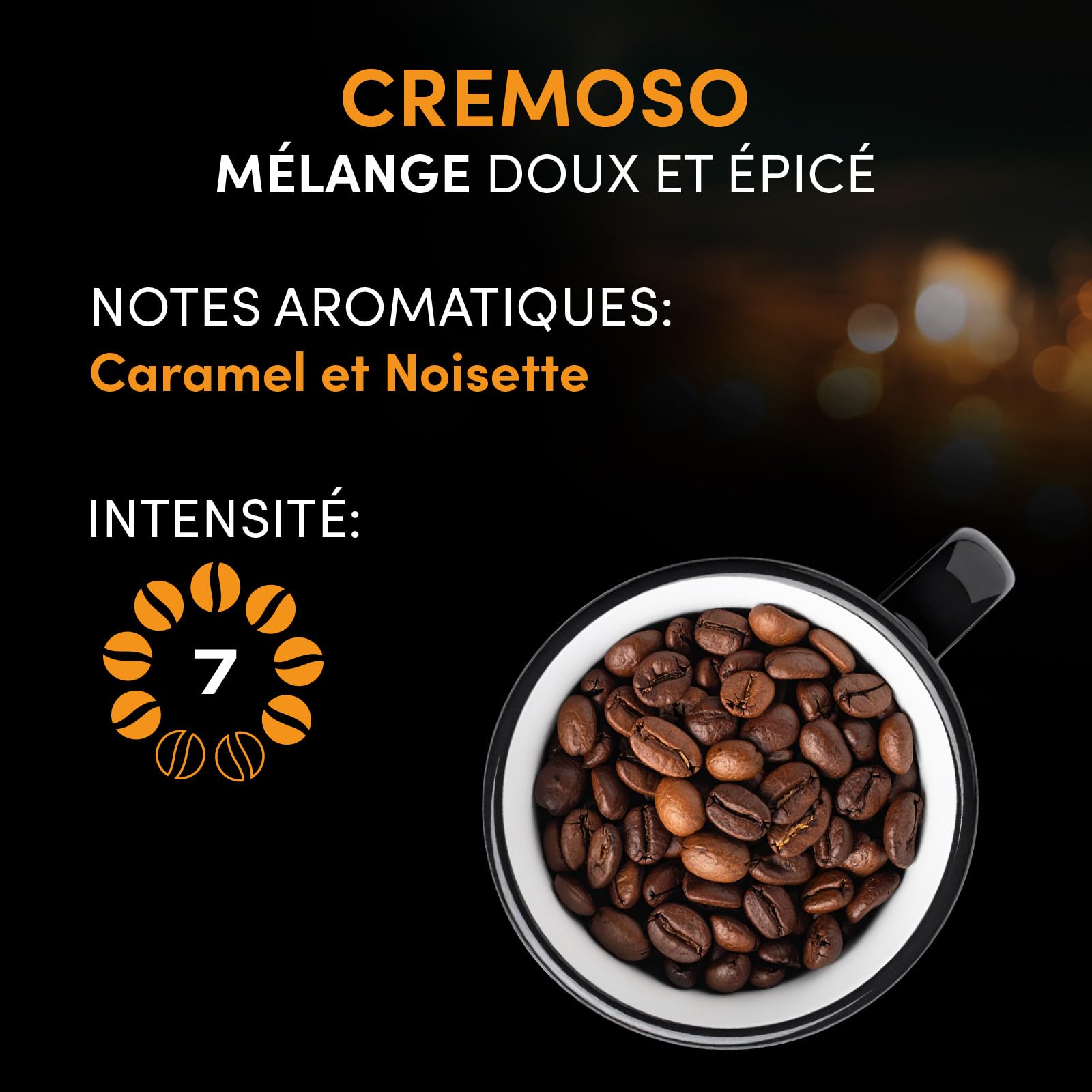 Pellini N.9 Crémeux, Café en Grains pour Espresso 1kg, Mélange d'Arabica et de Robusta au Goût Riche et Harmonieux, Café en Grains à la Torréfaction Moyenne
