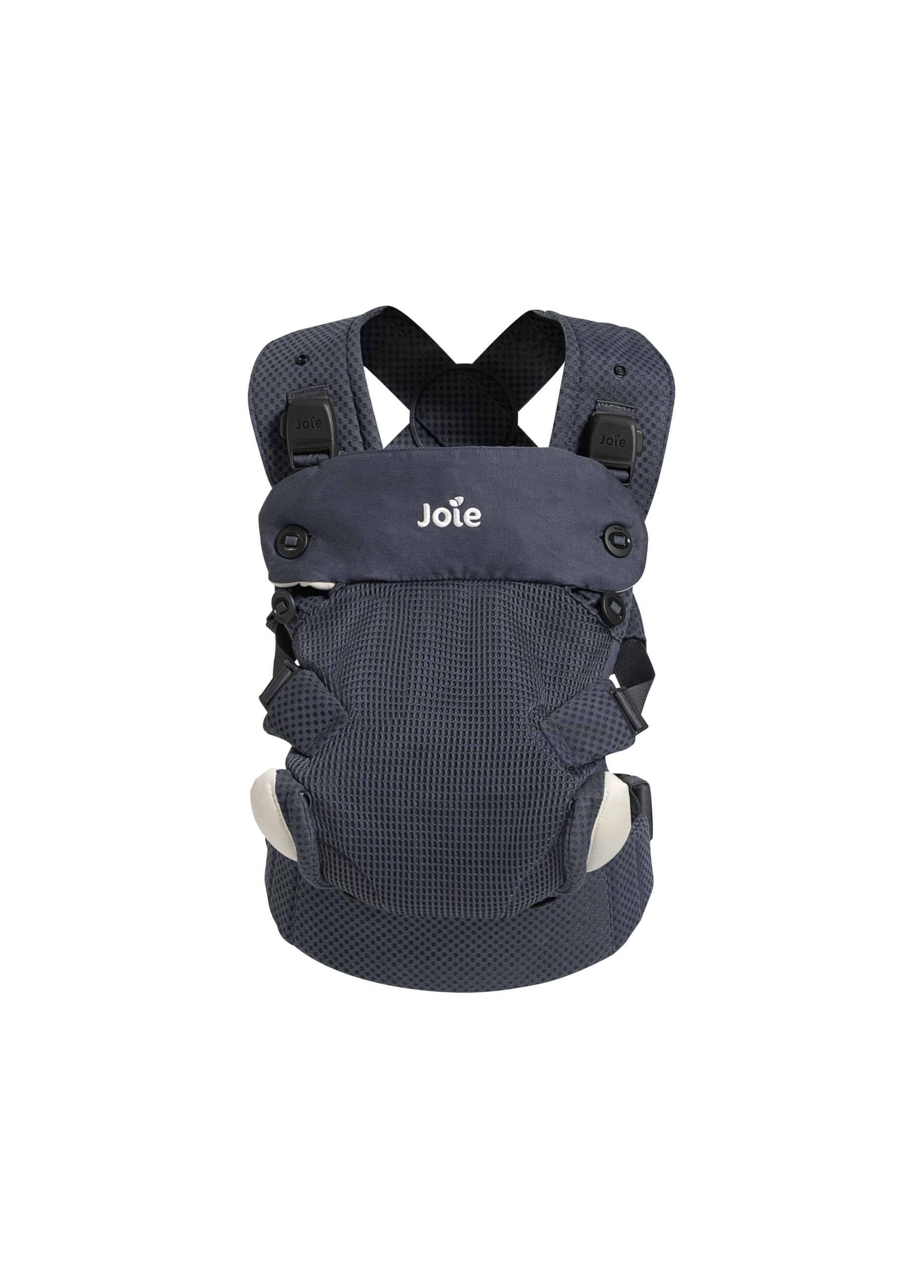 Joie savvy™ lite air 3in1 Babytrage, Geburt bis 3 Jahre (3,5–14 kg), Indigo | Babytrage mit 3 tragevarianten, Leichte Meshgewebe, neugeborenenstütze, magnetverschlüssen und ergonomischem komfort.
