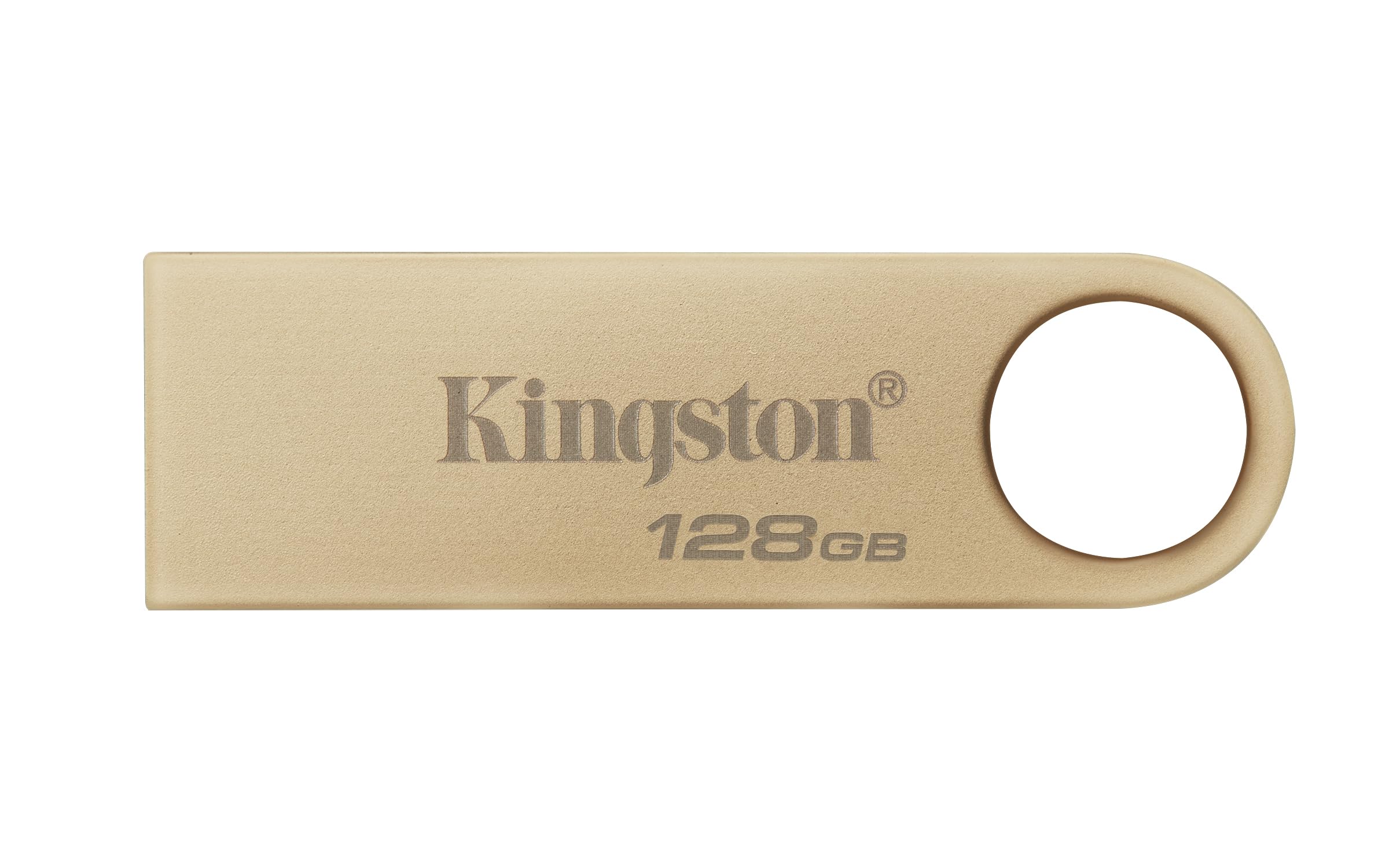 Kingston DataTraveler SE9 Gen 3-128GB - 220MB/s Reading - Metal - USB Stick 3.2 Gen 1 - Gold