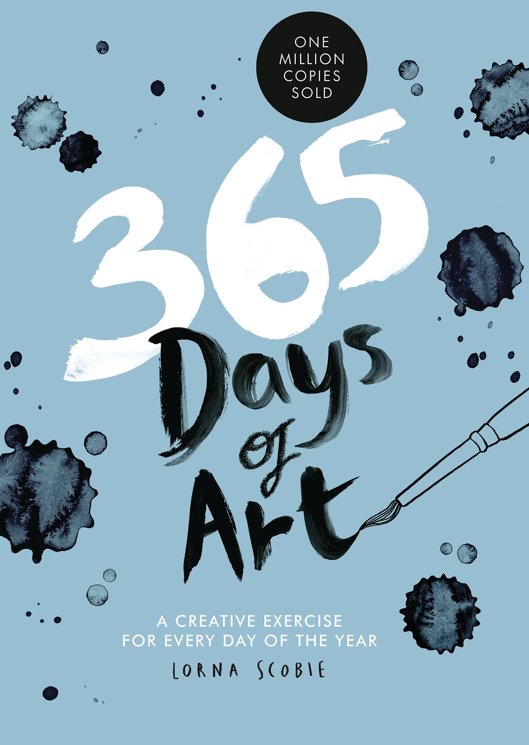 365 Days of Art: A Creative Exercise for Every Day of the Year (Adult Art Activity and Colouring Book)