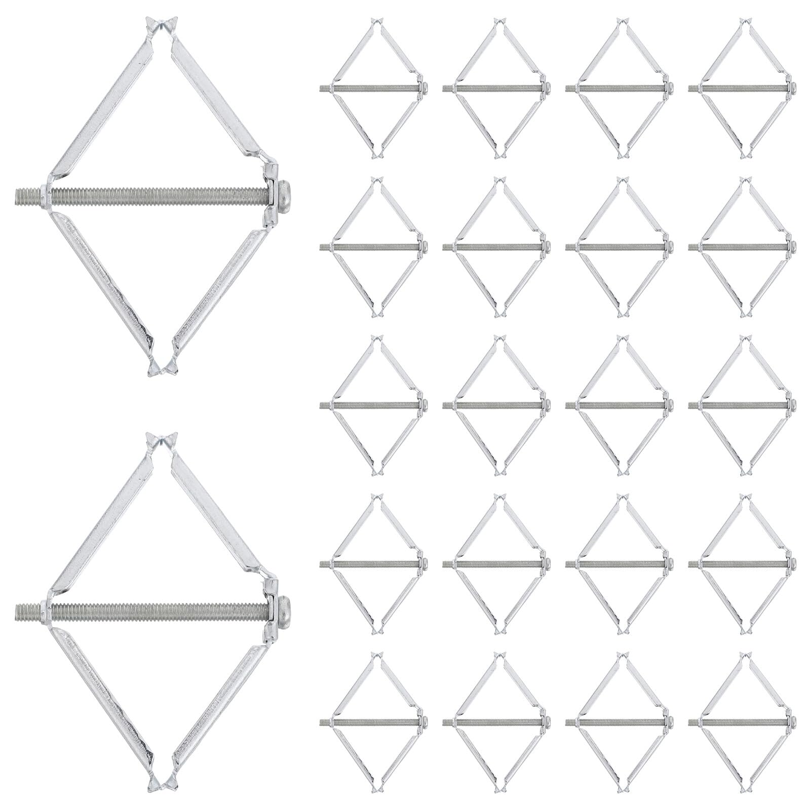 Montage boîte de jonction kit 30 pièces en acier argenté pour installation durable