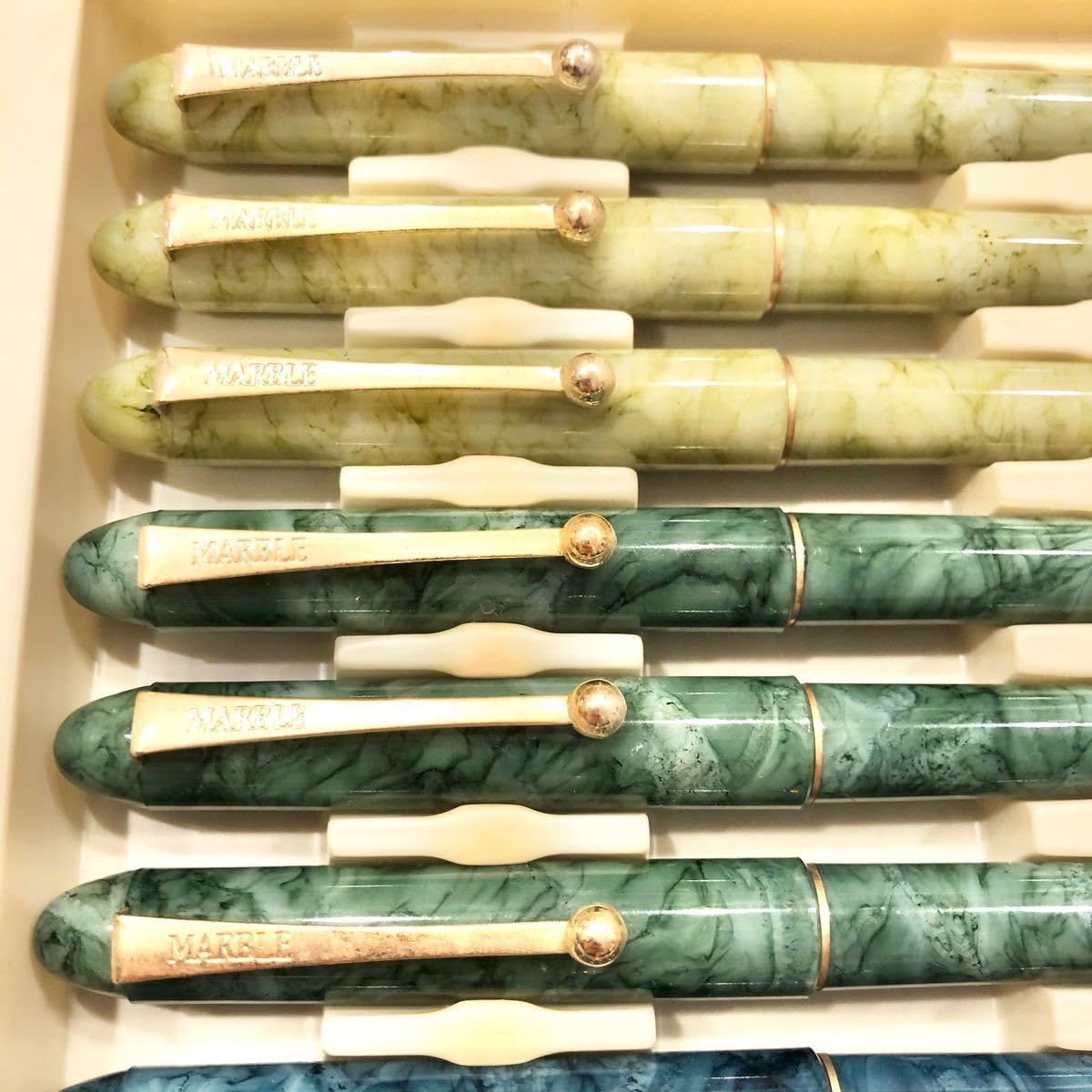 Amazon.co.jp: セラミックペン マーブル 大理石柄 12本 Ceramic Pen 