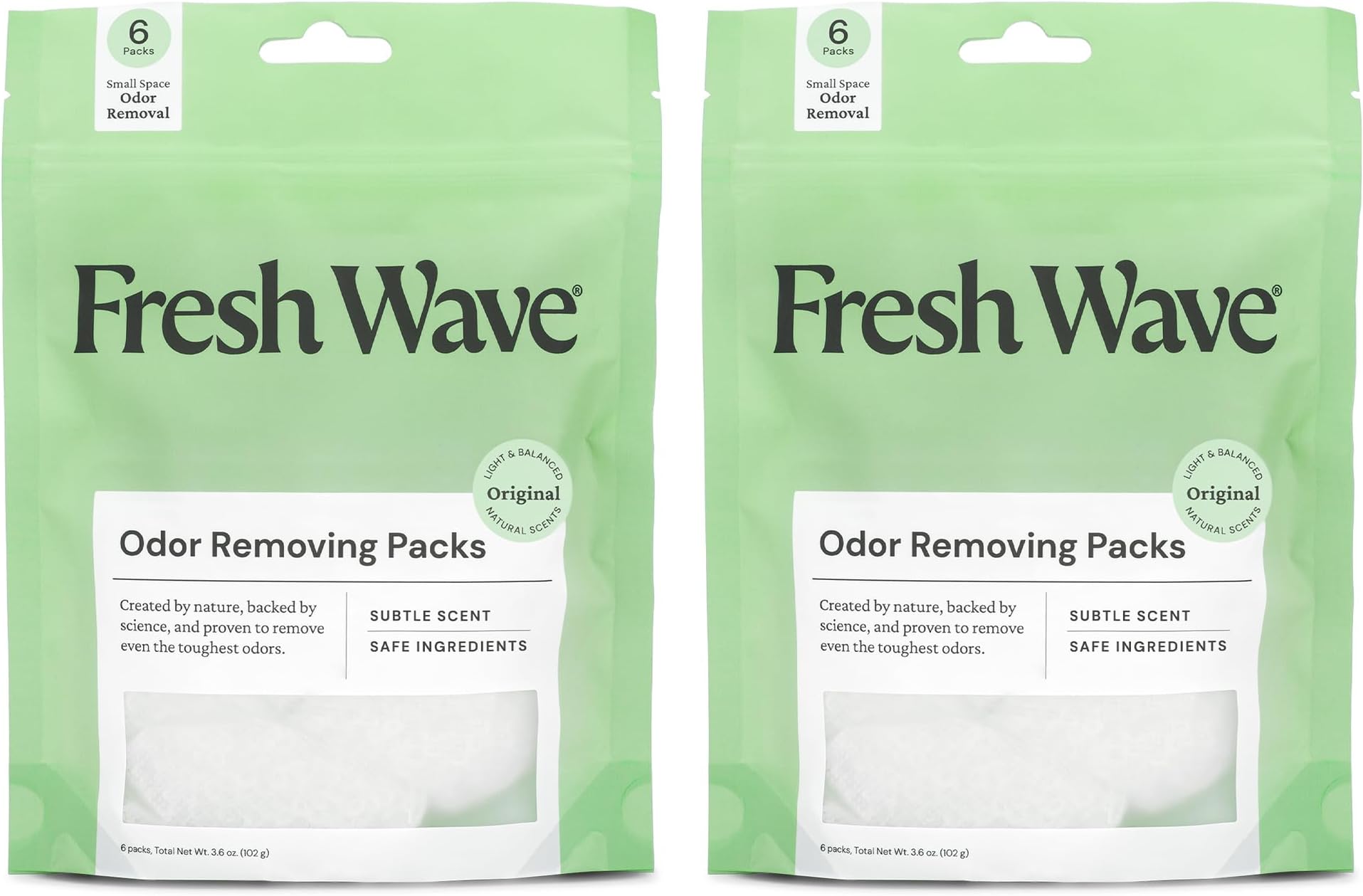 Fresh Wave Pearl Packs (6 Count) (2-Pack)