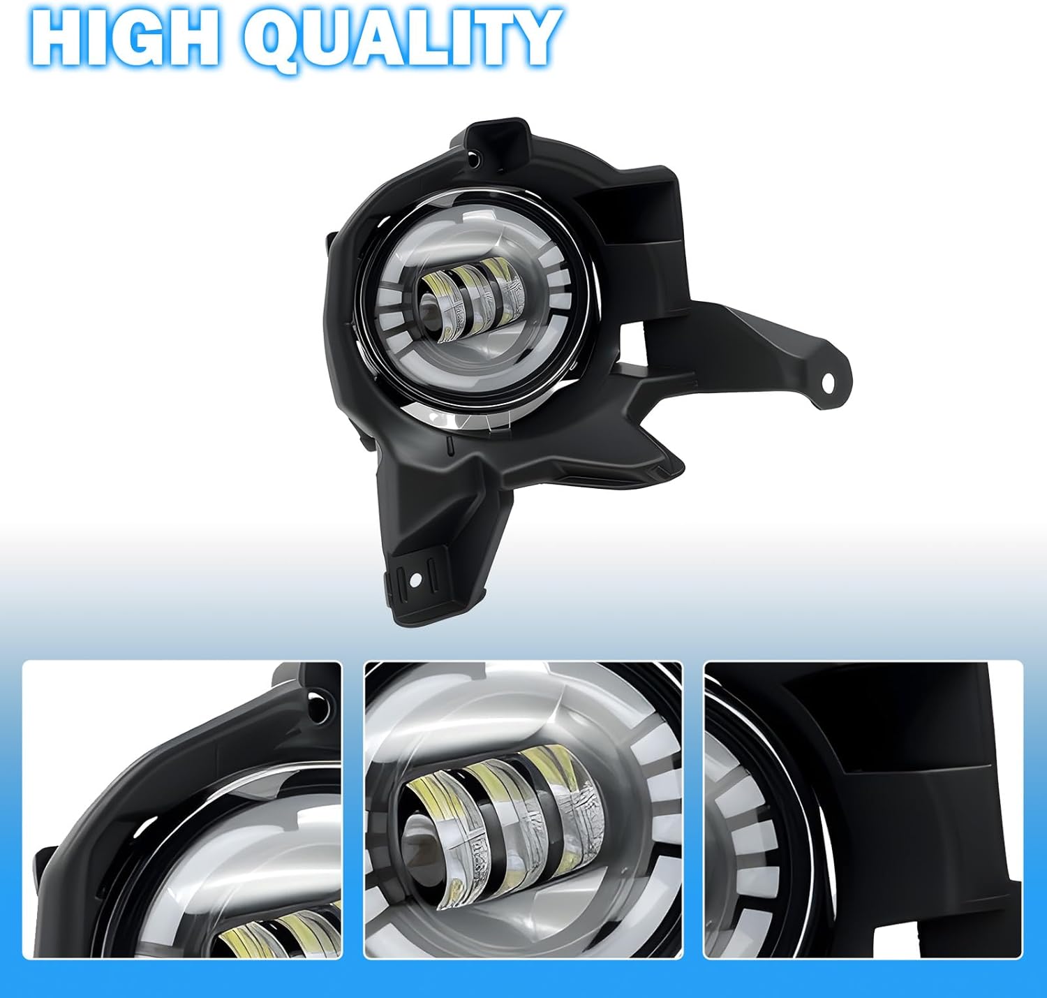 LED & DRL Fog Lights for 2013 2014 2015 RAV4 Front Bumper lights with Daytime running Lights and Turn Signal Lights