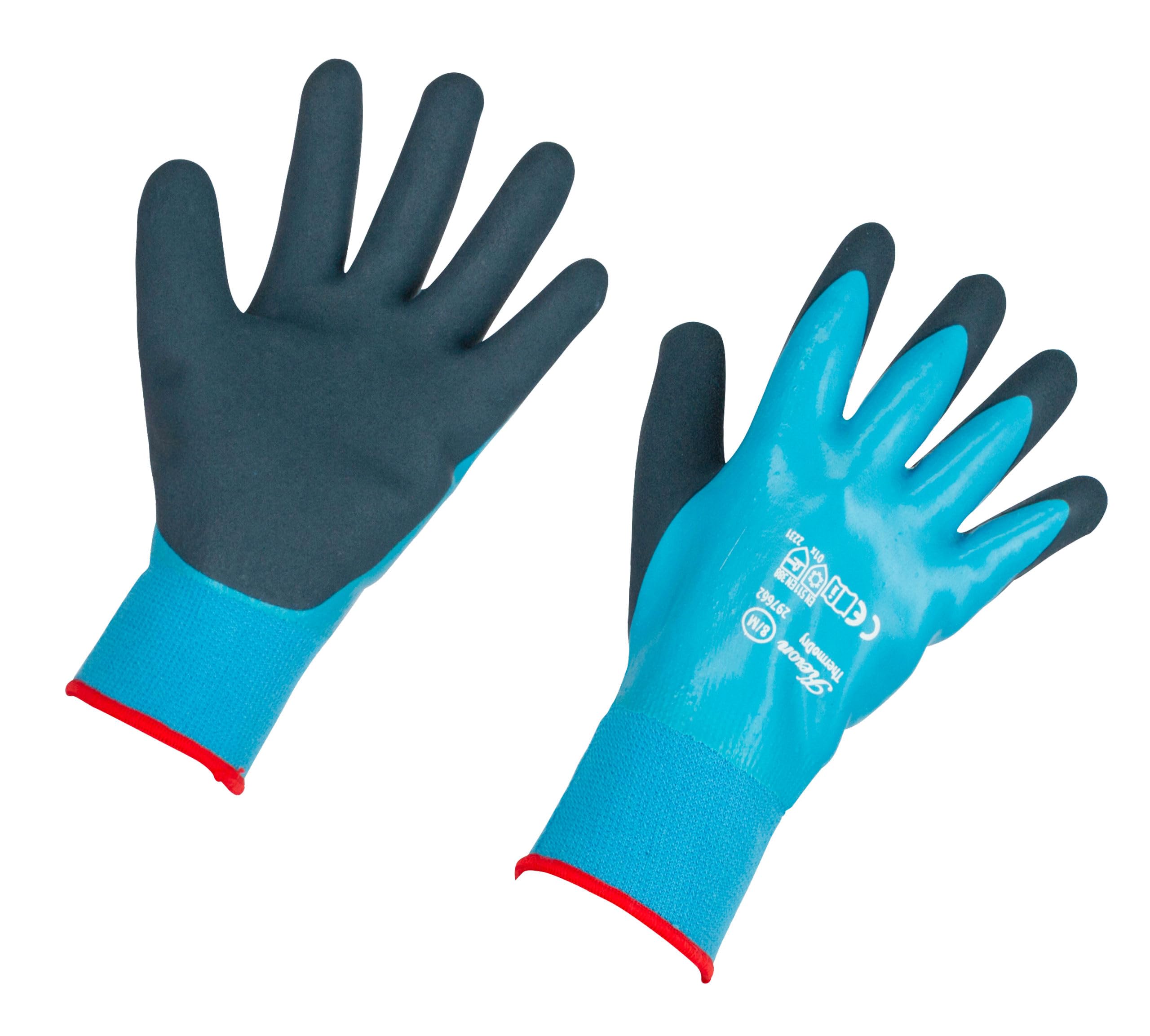 Keron ThermoDry I Winter Gloves 1-Ply Light Blue Size 8