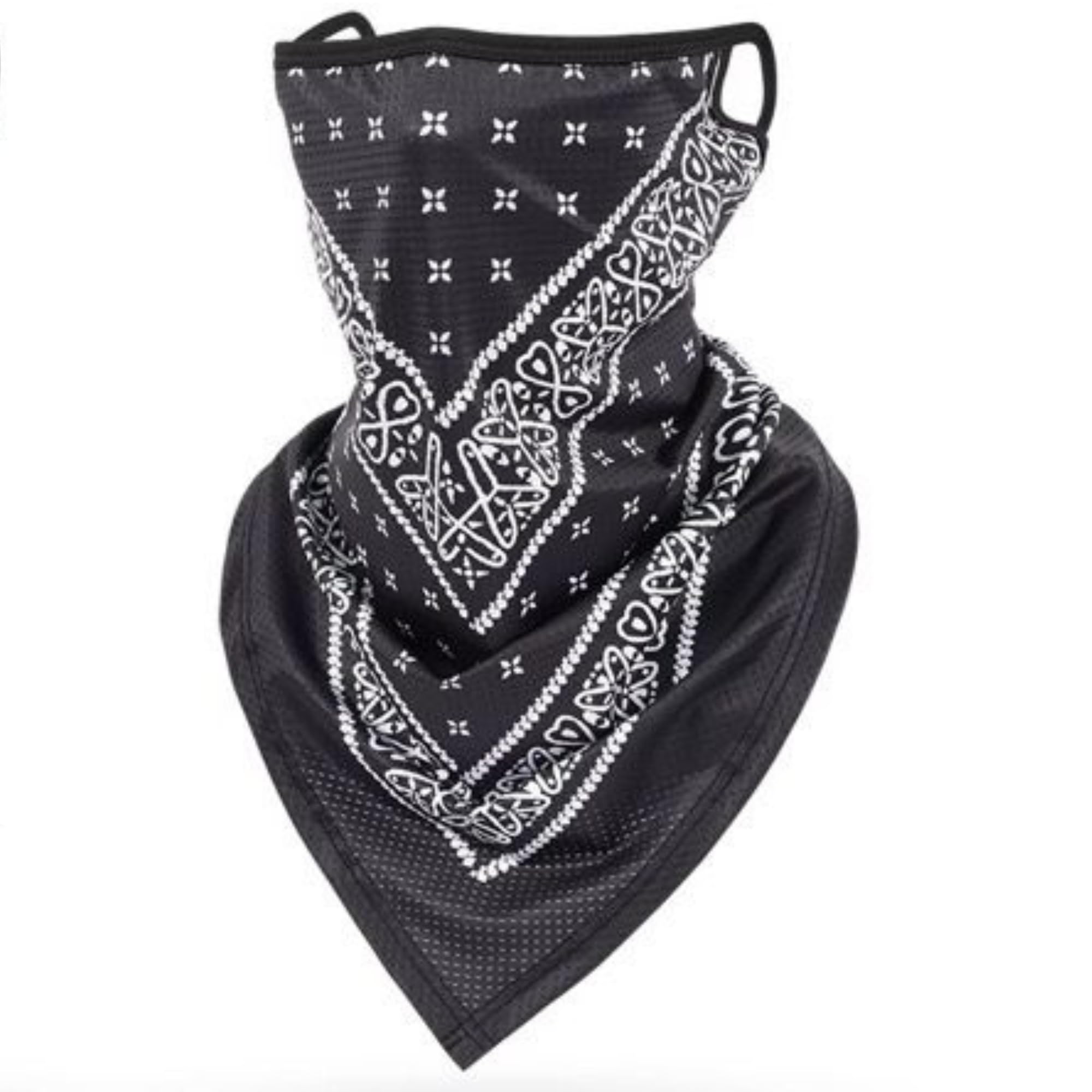 Paisley Print Ice Silk Neck Gaiter for Men & Women – Breathable Sun Protection Scarf Bandana | Summer UV Face Mask for Cycling, Running, Outdoor Sports-image-25