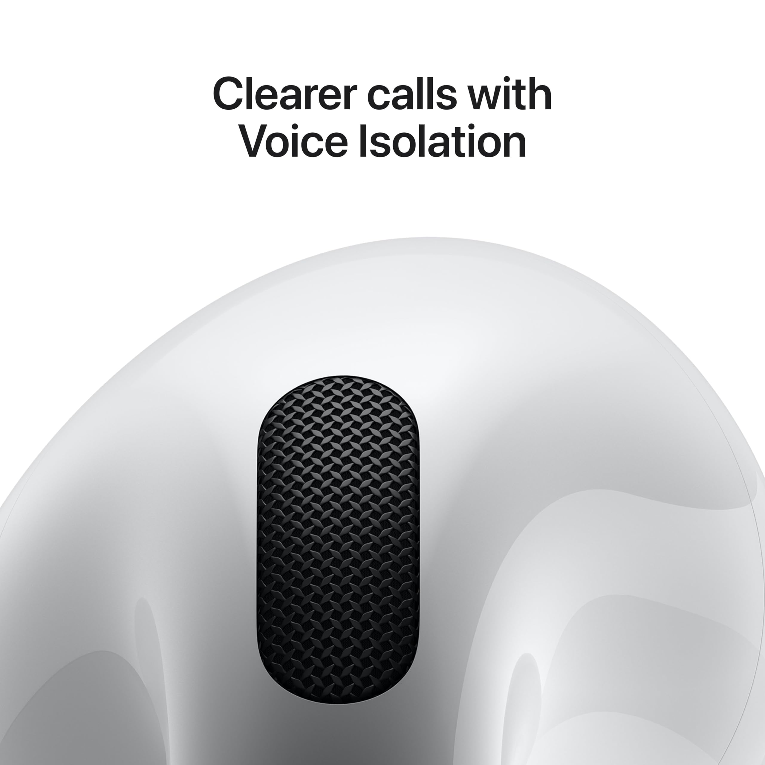 Apple AirPods 4 Wireless Earbuds, Bluetooth Headphones, Personalized Spatial Audio, Sweat and Water Resistant, USB-C Charging Case, H2 Chip, Up to 30 Hours of Battery Life, Effortless Setup for iPhone: Without Active Noise Cancellation With AppleCare+ (2 Years)