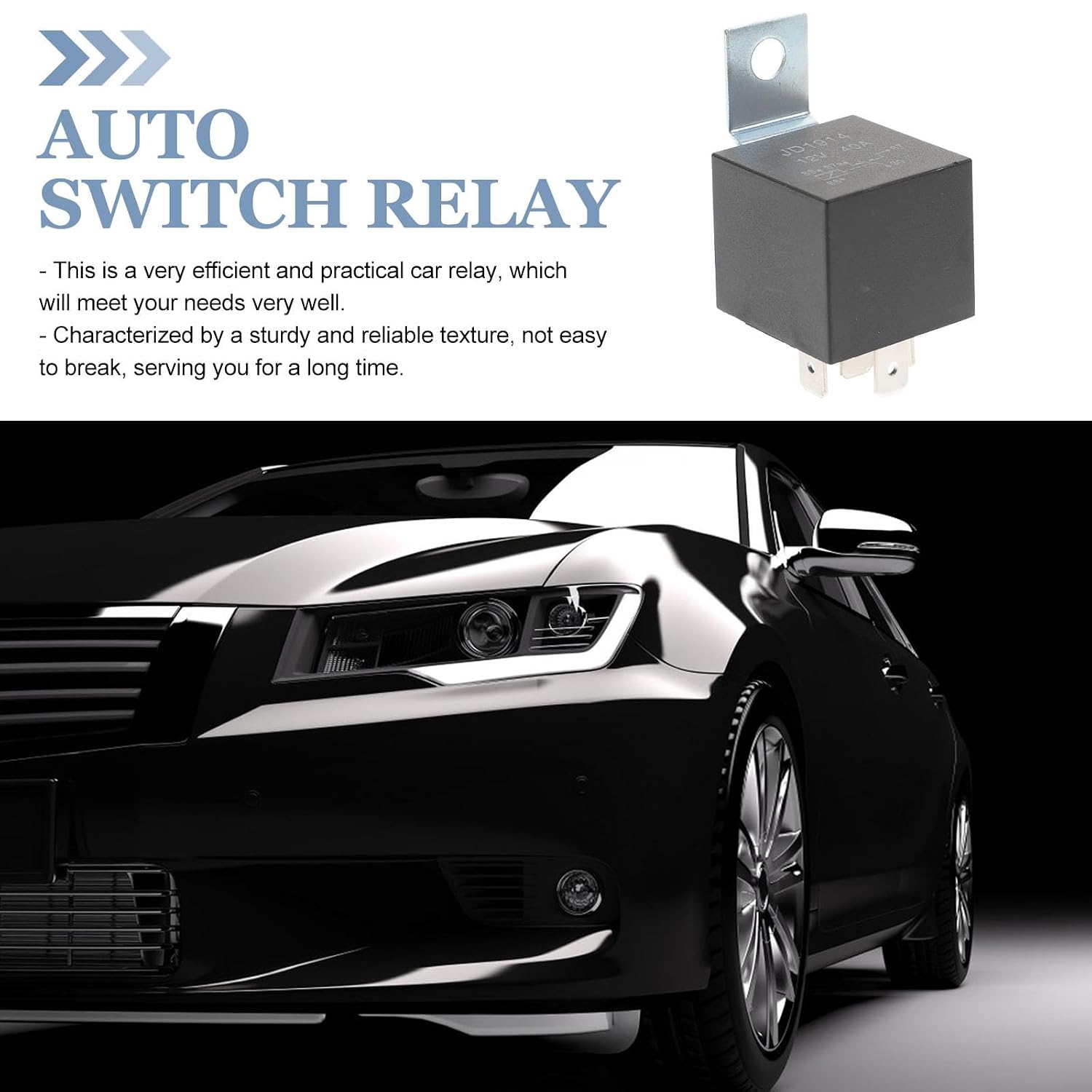 MAGICLULU 12v 40a Waterproof Car Relay 5-pin Starter Automotive Replacement Accessory for Trucks and Motorcycles