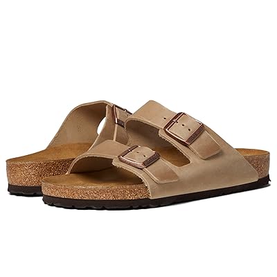 Birkenstock Arizona Oiled Leather (Unisex) Sandals Tobacco Oiled Leather