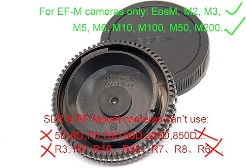 Miniatura 2 de EF-M Mount 1.260 in/F10 Pancake Lens Focus Free Compatible con cámaras sin espejo de montaje EF-M