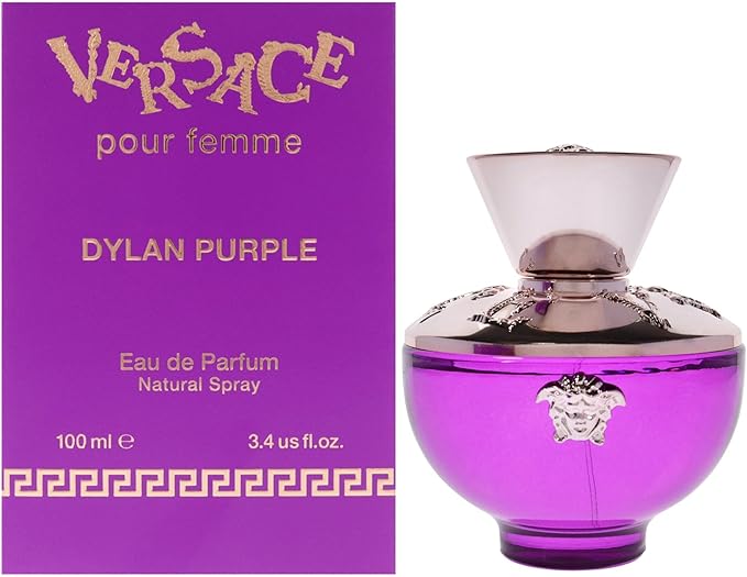 Versace Dylan Purple Eau De Parfum 100 mL Para Mujer
