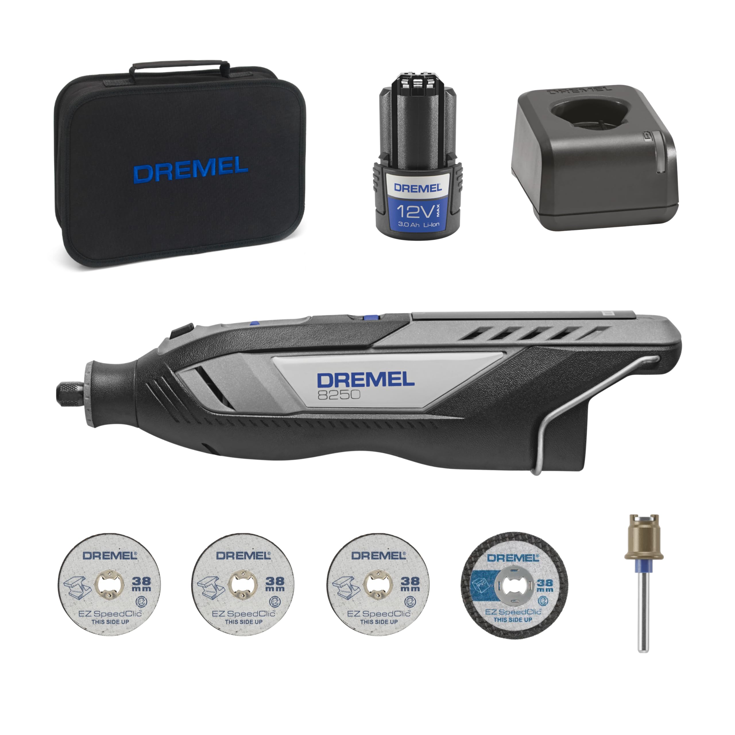 Dremel 8250 12V Akku-Rotationswerkzeug Set