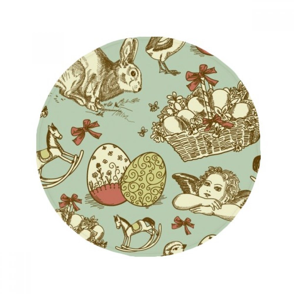 Tapis de douche Pâques 80 X 80cm pour sécuriser le sol de la salle de bain