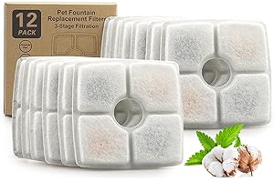 Oyes Triple Filtration System Cat Water Fountain Filters