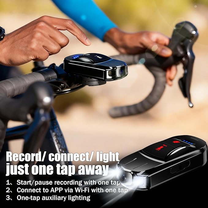 RideZen MT09 Cámara Deportiva 2K Wi-Fi miniatura 9