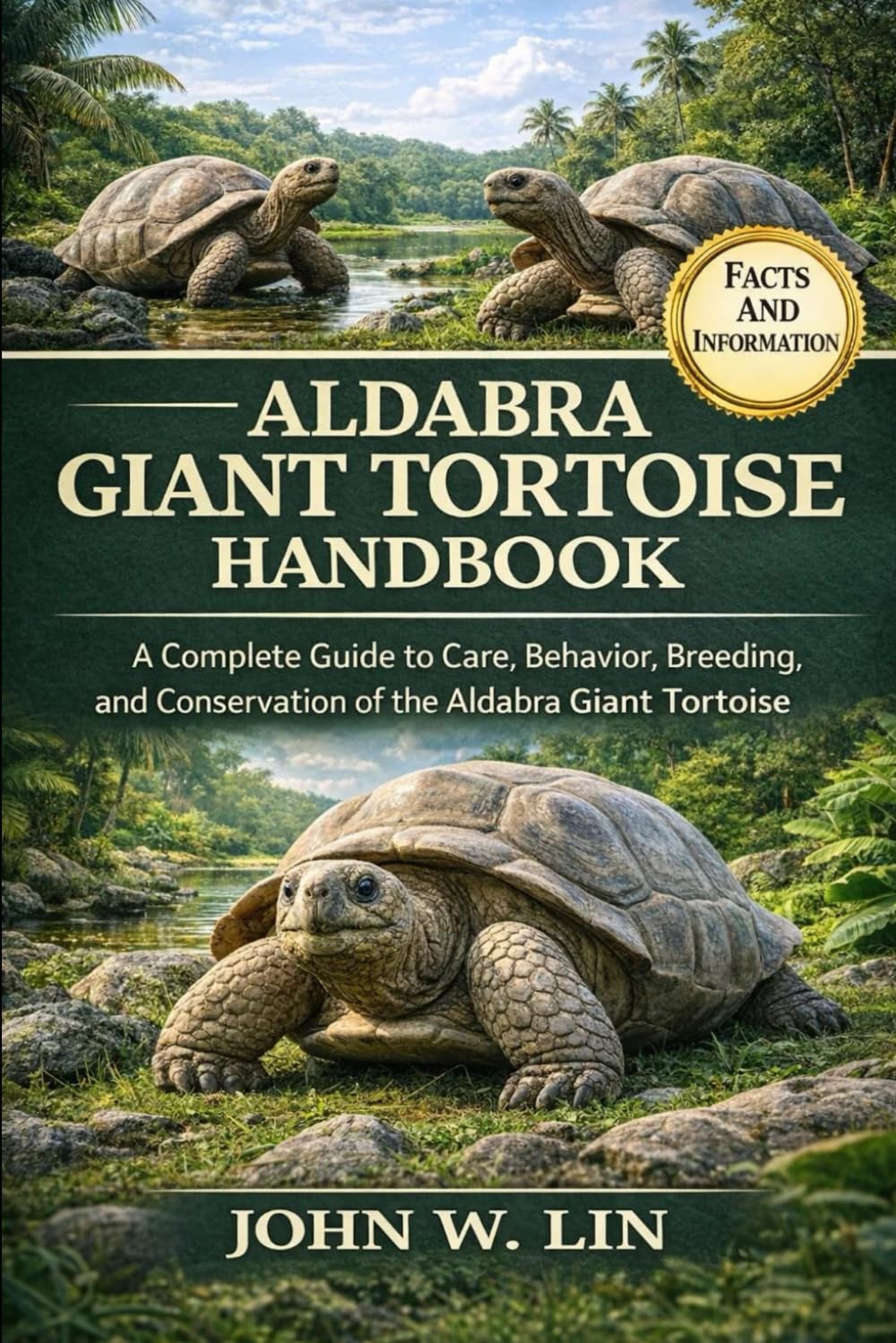 ALDABRA GIANT TORTOISE HANDBOOK: A Complete Guide to Care, Behavior, Breeding, and Conservation of the Aldabra Giant Tortoise.