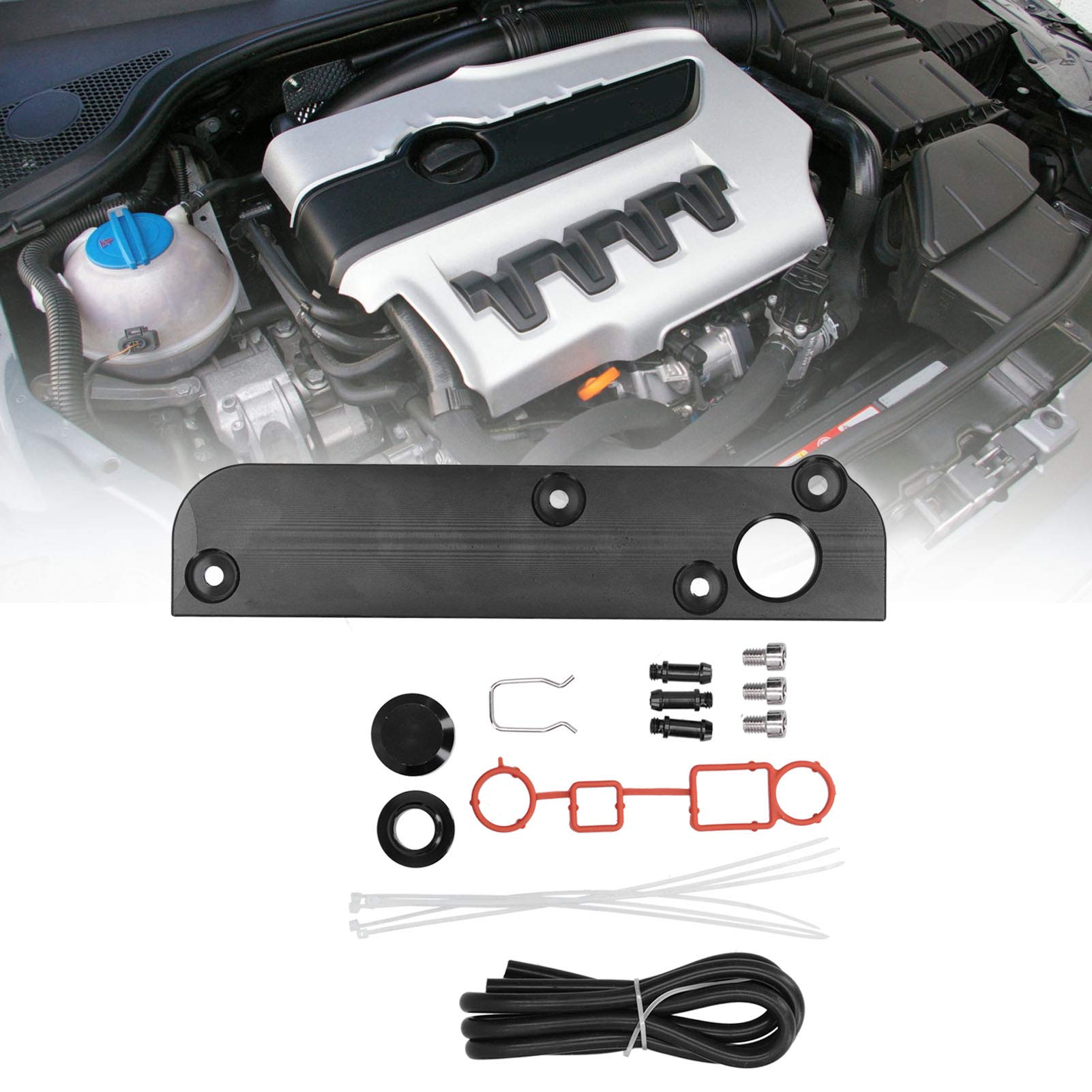 PCV Delete Kit für 2.0T FSI TFSI Motoren - Blanking Plate & Bypass Reparaturset