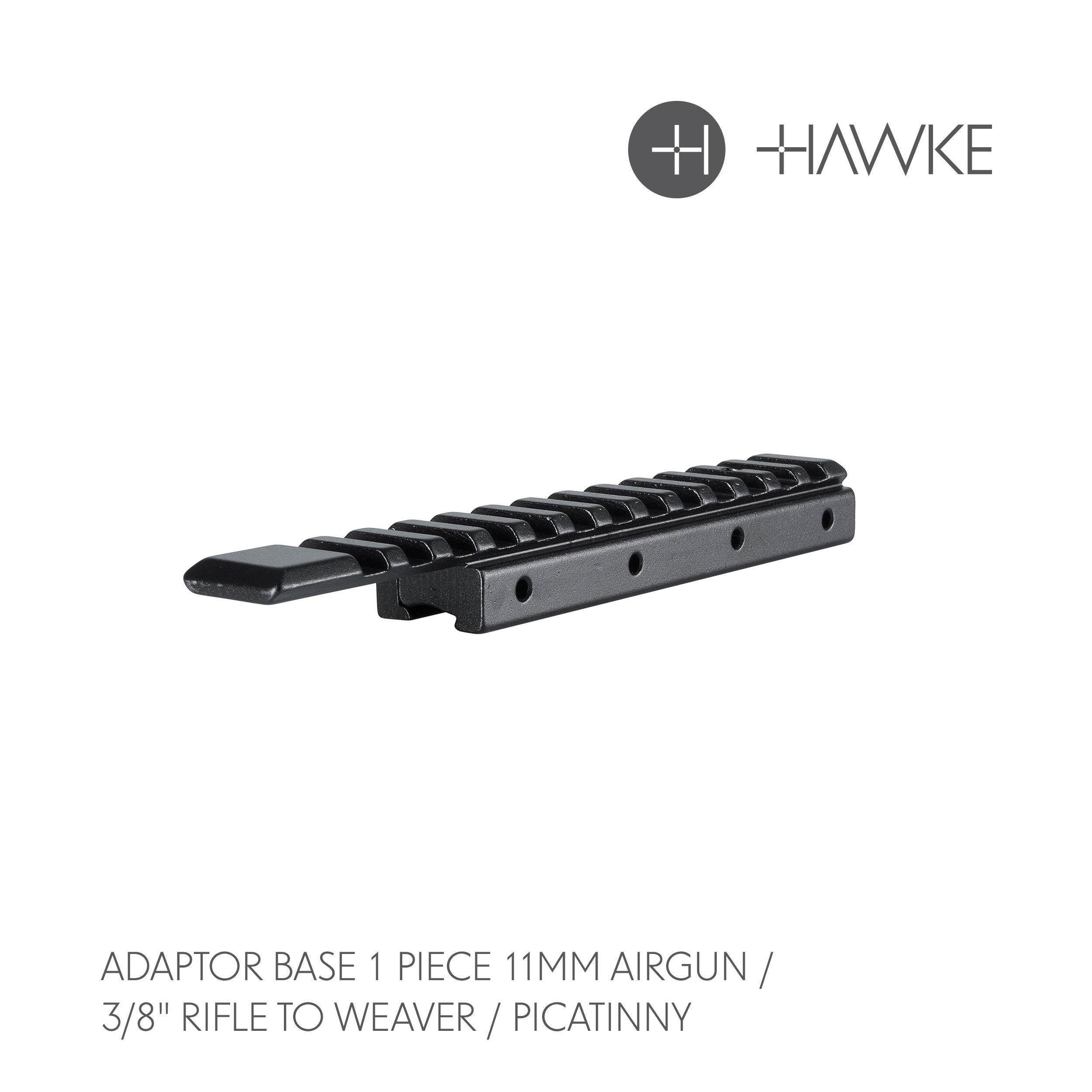Hawke Dovetail to Picatinny Adaptor Extended Base 9-11mm 1pce