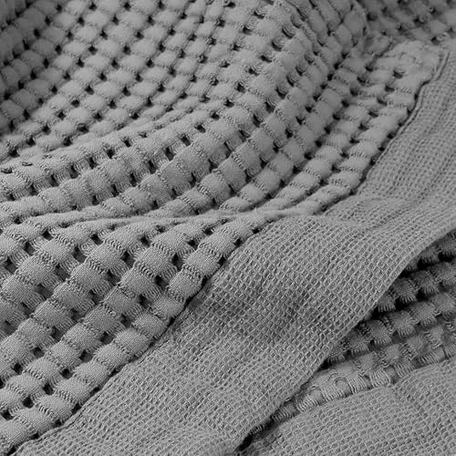 Miniatura 2 de GILDEN TREE Juego de toallas finas de secado rápido, 2 toallas de baño, 2 toallas de mano, 2 toallas pequeñas, estilo moderno (pizarra)