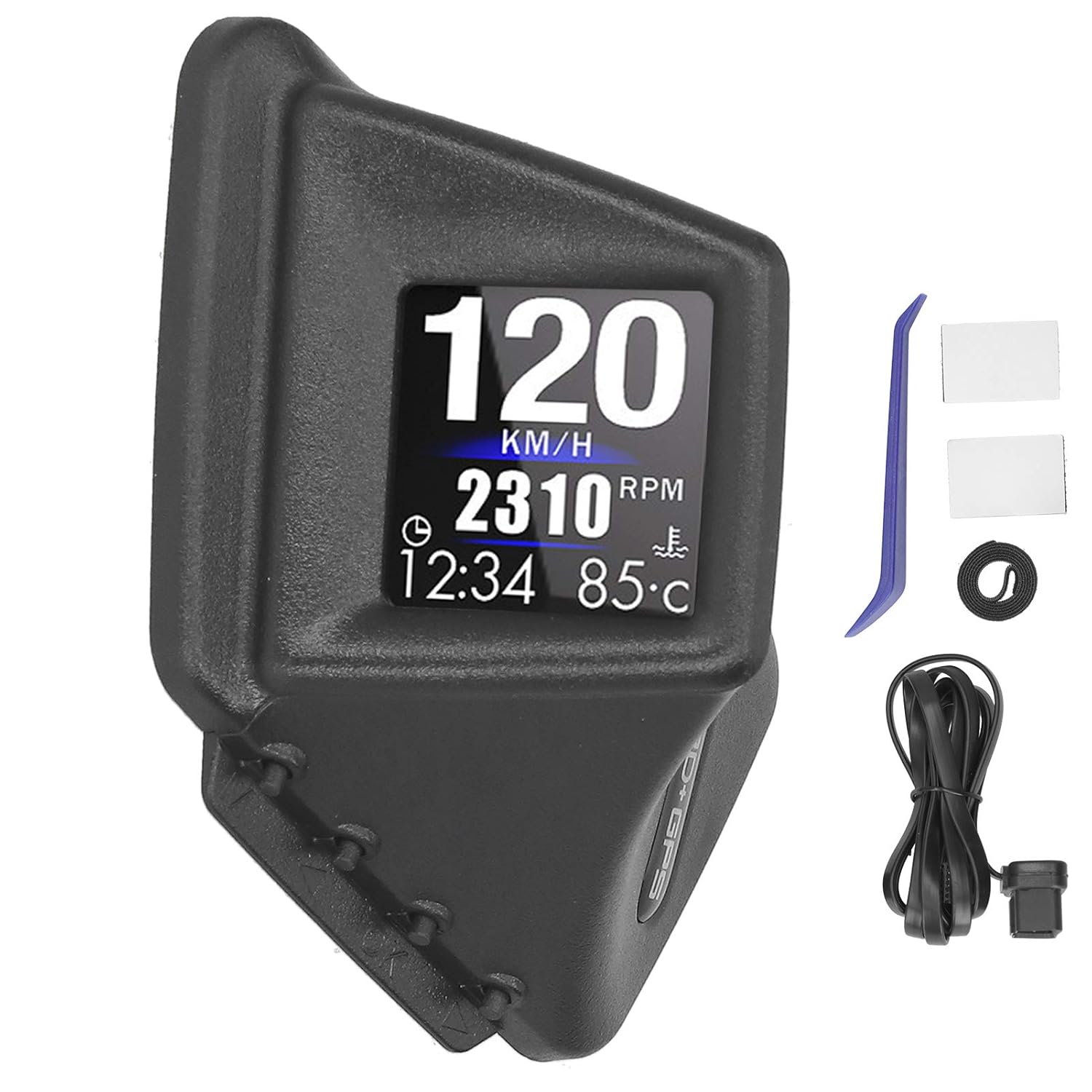 Car Digital Meter,Car OBD2 Smart Gauge Over Speed Warning Alarm Multi Functional Digital Meter