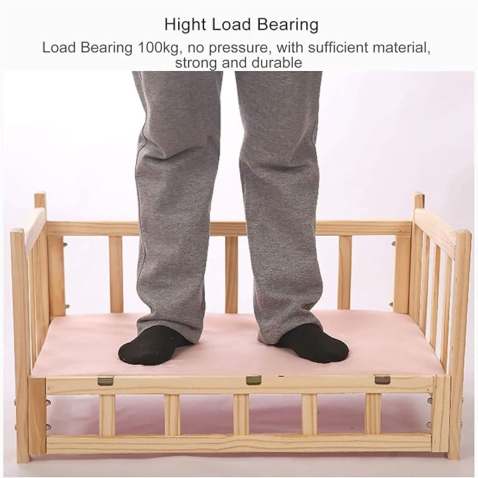 Cama Elevada para Perro Catre Pequeño 50x35 cm con Colchoneta Lavable miniatura 8