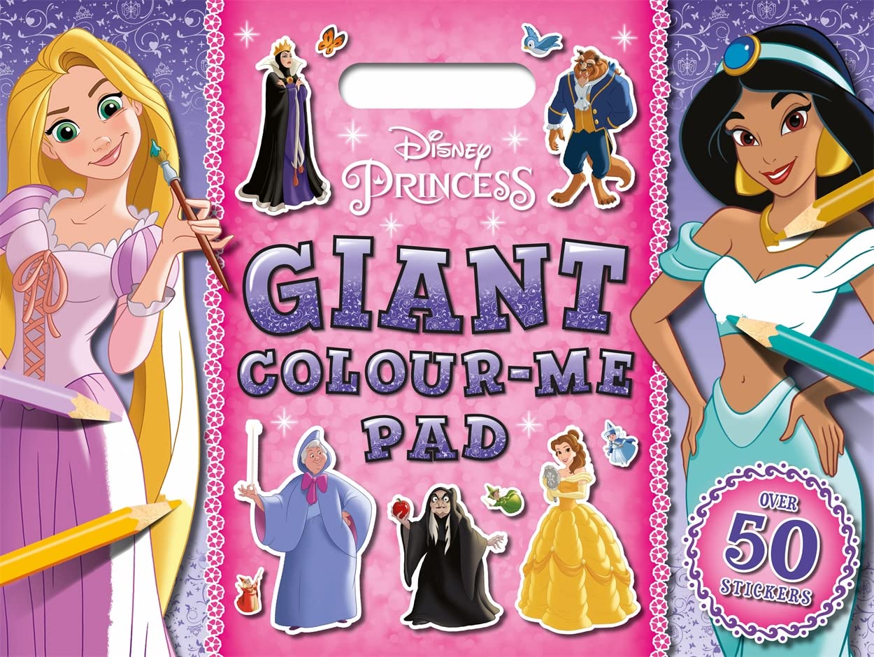 Disney Princess Giant colouring me Pad Parragon Publishing India