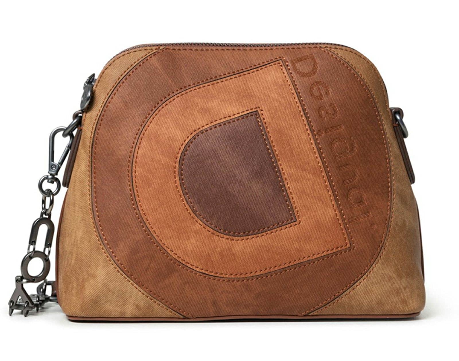 Desigual Accessories PU Across Body Bag, Brown