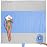 WEKAPO Beach Blanket - Sandproof Waterproof Extra Large Beach Mat | Oversized Sand-Free Lightweight Quick-Drying | Beach Vacation Essentials with Stakes & Corner Pockets (Periwinkle Blue, 9x7 FT)