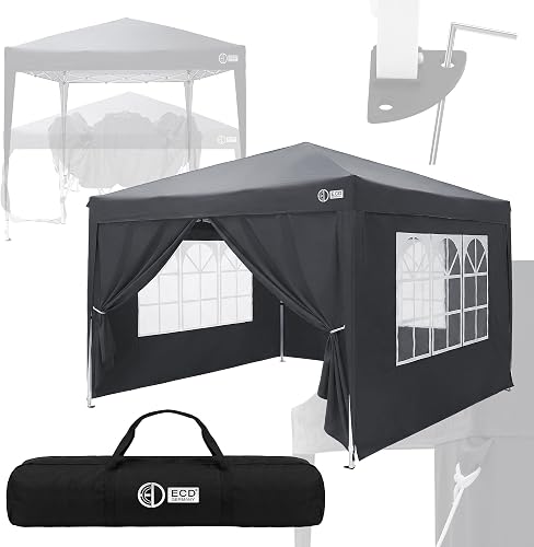 Germany Tonnelle de Jardin Pliante 3x3 m Hydrofuge ECD