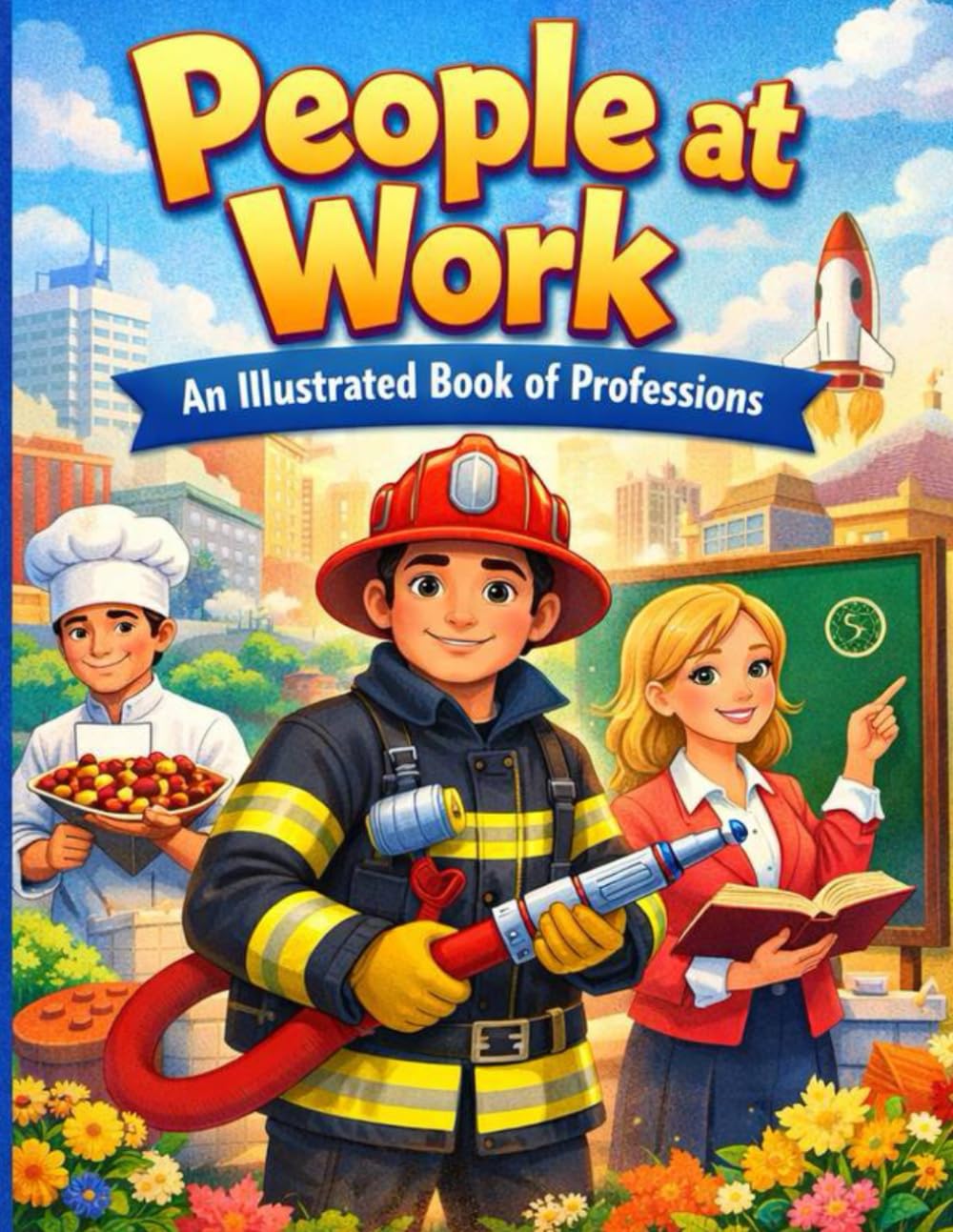 A fun illustrated introduction to professions! (Book Description (Illustrated Animal Book))